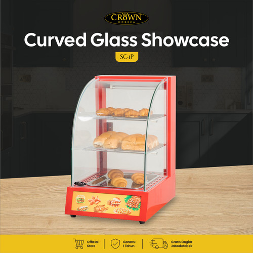 Showcase Warmer SC-1P Lemari Pemanas Crown Horeca