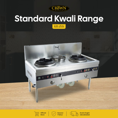 Kwali Range with Blower 2 Burner + 1 Soup Ring