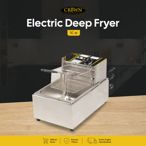 Electric Deep Fryer SC-81 Crown Horeca