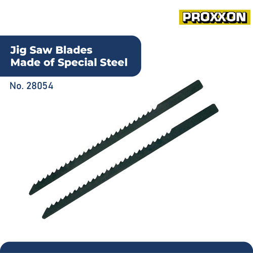 PROXXON 28054 MATA GERGAJI JIG SAW BLADES MADE OF SPECIAL STEEL