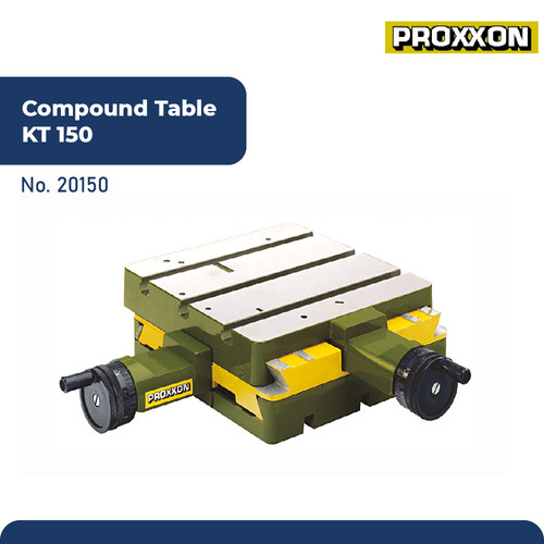 PROXXON 20150 MEJA BOR DUDUK MILLING DIE-CAST ALUMINIUM TABLE KT 150