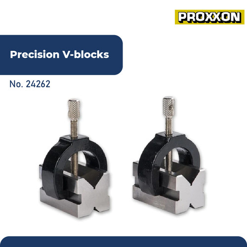 PROXXON 24262 V BLOCK CLAMP PRECISION V-BLOCKS