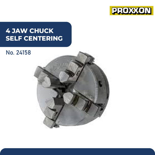 PROXXON 24158 CHUCK BUBUT 4JAW CHUCK SELF CENTERING