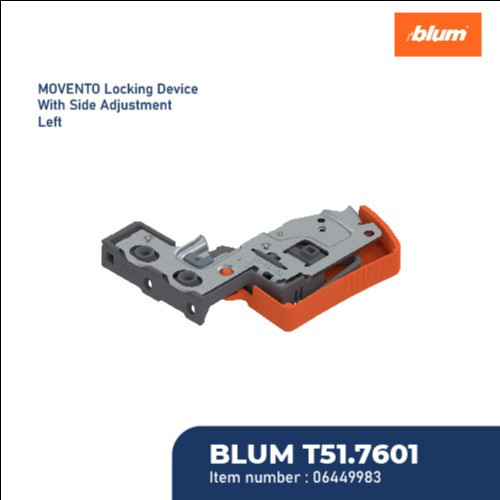 BLUM PENGUNCI STOPER REL LACI MOVENTO LOCKING DEVICE SIDE ADJUST LEFT