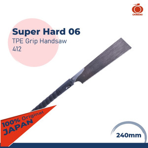 RAZORSAW 412 GERGAJI KAYU JEPANG SUPER HARD 06 240MM TPE GRIP HANDSAW