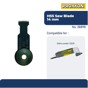 PROXXON 28898 MATA PISAU OSKILASI HSS SAW BLADE F. OZI/E, 14 MM