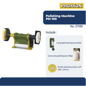 PROXXON 27180 MESIN POLES POLISHING MACHINE PM 100