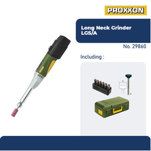 PROXXON 29860 TUNNER MINI DIE GRINDER CORDLESS LONG NECK GRINDER LGS/A