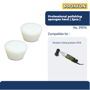 PROXXON 29076 BUSA POLES PROF. POLISHING SPONGES, HARD, 2 PCS