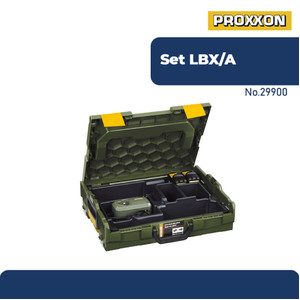 PROXXON 29900 TOOLBOX SET SET LBX/A F. CORDLESS TOOLS UN 3480