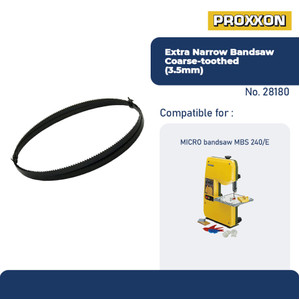 PROXXON 28180 MATA GERGAJI BANDSAW NARROW BLADE 3.5MM 14TPI MBS 240/E