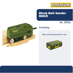 PROXXON 28526 MESIN AMPLAS BLOCK BELT SANDER BBS/S