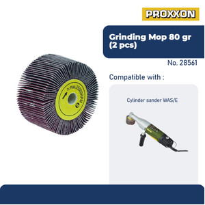 PROXXON 28561 MATA GERINDA AMPLAS / TUNER AMPLAS GRINDING MOP 80GR 2PC