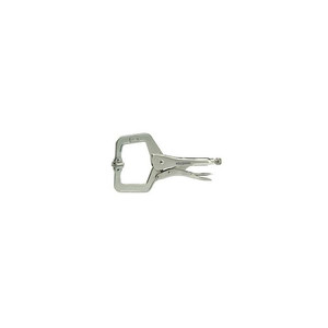 WHIRLPOWER TANG JEPIT CATOK LOCKING C-CLAMP WITH SWIVEL PADS, 6"