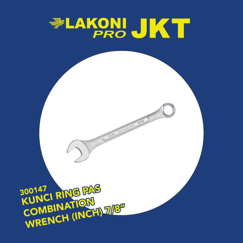 300147 LAKONI PRO KUNCI RING PAS COMBINATION WRENCH (INCH) 7/8"