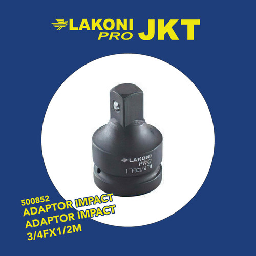 500852 LAKONI PRO ADAPTOR IMPACT ADAPTOR IMPACT 3/4FX1/2M