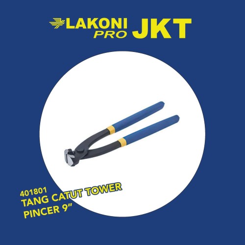 401801 LAKONI PRO TANG CATUT TOWER PINCER 9"