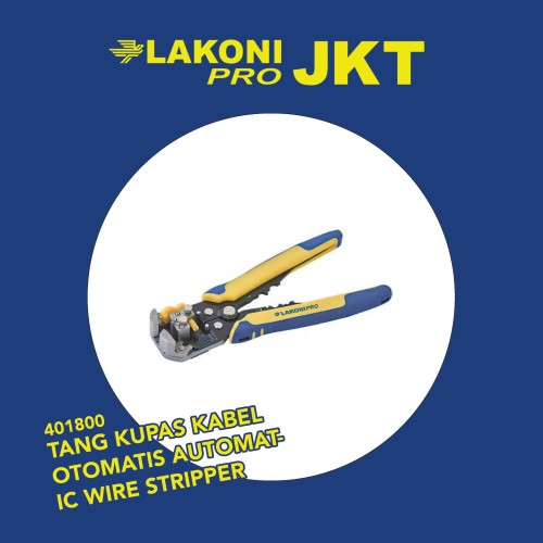 401800 LAKONI PRO TANG KUPAS KABEL OTOMATIS AUTOMATIC WIRE STRIPPER