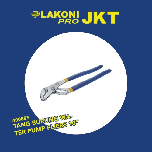 400885 LAKONI PRO TANG BURUNG WATER PUMP PLIERS 10"