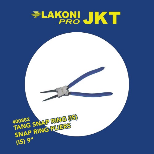 400882 LAKONI PRO TANG SNAP RING (IS) SNAP RING PLIERS (IS) 9"