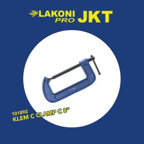 101892 LAKONI PRO KLEM C CLAMP C 8"