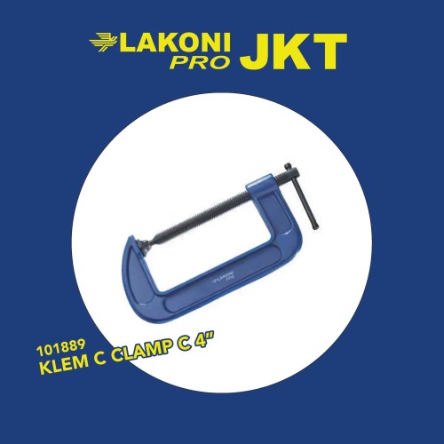 101889 LAKONI PRO KLEM C CLAMP C 4"