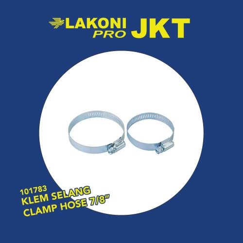 101783 LAKONI PRO KLEM SELANG CLAMP HOSE 7/8"