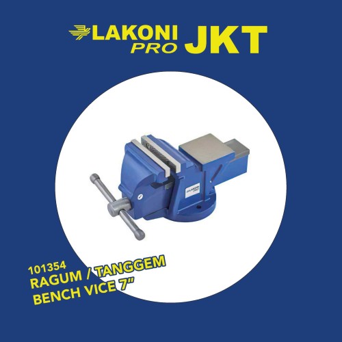 101354 LAKONI PRO RAGUM / TANGGEM BENCH VICE 8"