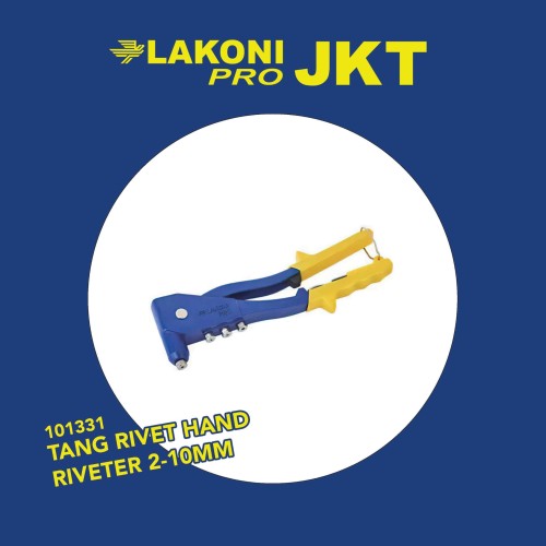 101331 LAKONI PRO TANG RIVET HAND RIVETER 2-10mm