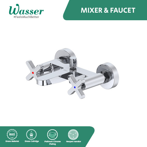 Wasser Dual Handle Bathtub Mixer | MBT-V2305