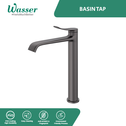 Wasser Basin Tap Tall TBA-V2210 / Keran Air Dingin Wastafel Tinggi