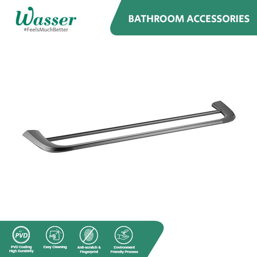 WASSER ACC BATHROOM |TUSCANY SERIES - DT-82411 SATIN GRAY |600MM