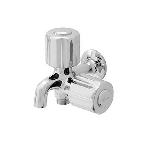 Wasser Wall Tap TB-020 / Keran Tembok 2 Cabang