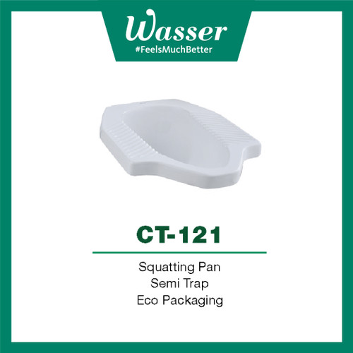 Promo Paket Wasser CT-121 / Kloset Jongkok