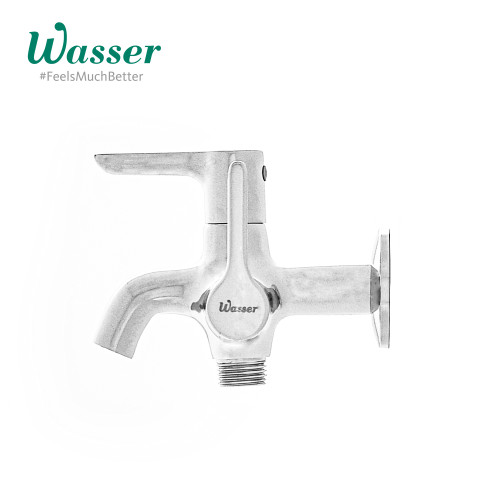 Wasser Wall Tap TLX-020 / Keran Tembok 2 Cabang Air Dingin