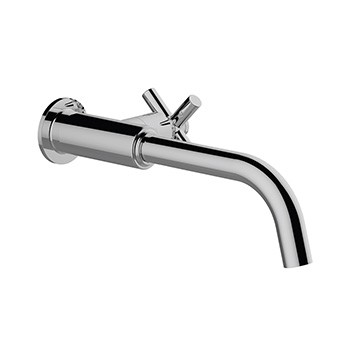 WASSER CY2 CROSS FIXED SPOUT BASIN COLD TAP (WALL)