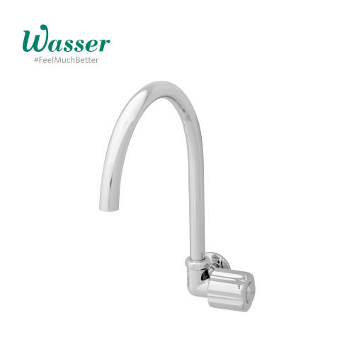 WASSER SANITARY FITTING |TB-040 (LEVER TALL SWING SPOUT COLD TAP WALL)