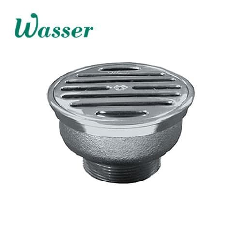 WASSER Round Floor Drain 4"x 2"