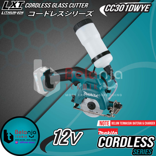 MAKITA Mesin Potong Kaca Keramik Cordless CC 301 DZ 12V Unit Only