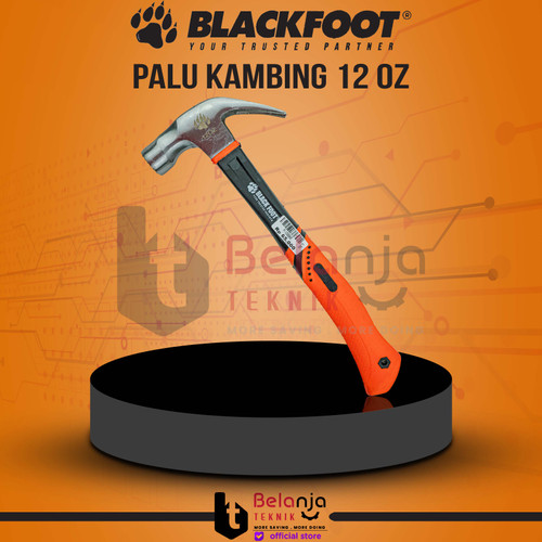 Blackfoot Palu Kambing Heavy Duty 12 Oz Claw Hammer 12oz Paku Beton