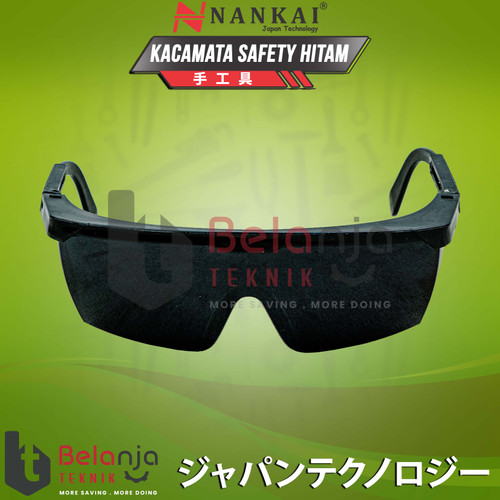 Nankai Kacamata Safety Hitam Kacamata Las Hitam Safety Welding Googles