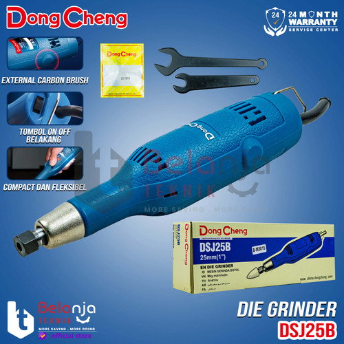 Dongcheng Mesin Gerinda Botol Listrik DSJ25B Die Grinder 400 Watt 25mm