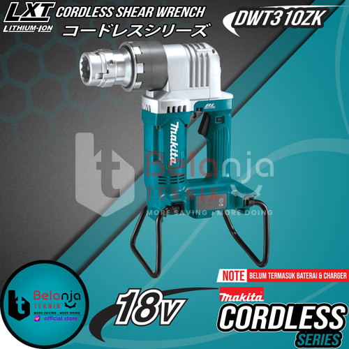 Makita Cordless Shear Wrench DWT310ZK Pembuka Pengencang Baut 36V