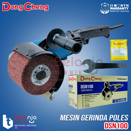 Dongcheng Mesin Grinding Polisher DSN100 Gerinda Poles DSN 100 1400W