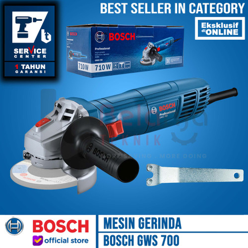 Bosch Angle Grinder GWS 700 Mesin Gerinda Tangan 4 Inch 710 Watt