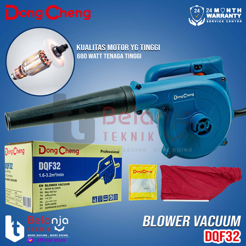 Dongcheng Mesin Blower Tangan Listrik DQF32 Hand Blower 680W Variable