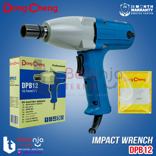 Dongcheng Impact Wrench DPB12 Mesin Bor Buka Obeng Baut Sok 12MM 300W