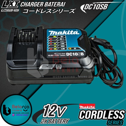 Makita Lithium-Ion Rapid Optinum Charger DC10WD 12V max CXT DC 10 WD