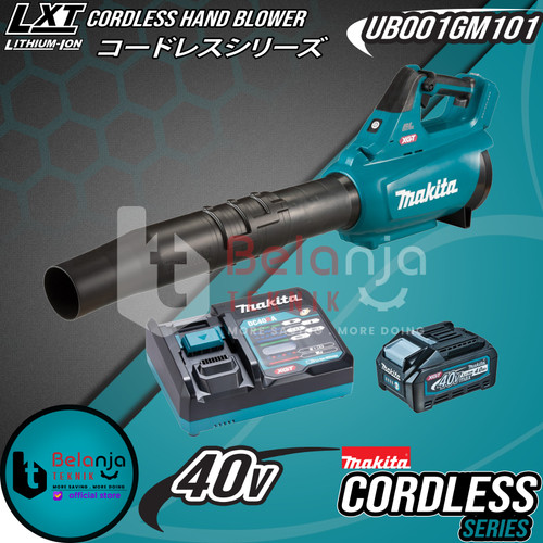 Makita Hand Blower Cordless UB001GM101 40V Mesin Peniup Angin Baterai