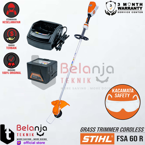 Stihl Mesin Potong Rumput Baterai FSA 60 R Set Grass Trimmer Cordless